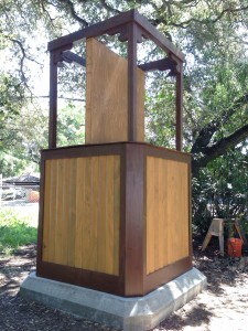 St. Christopher outdoor altar    