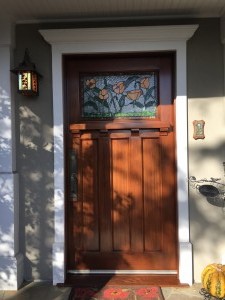 Original Mahogany front door 